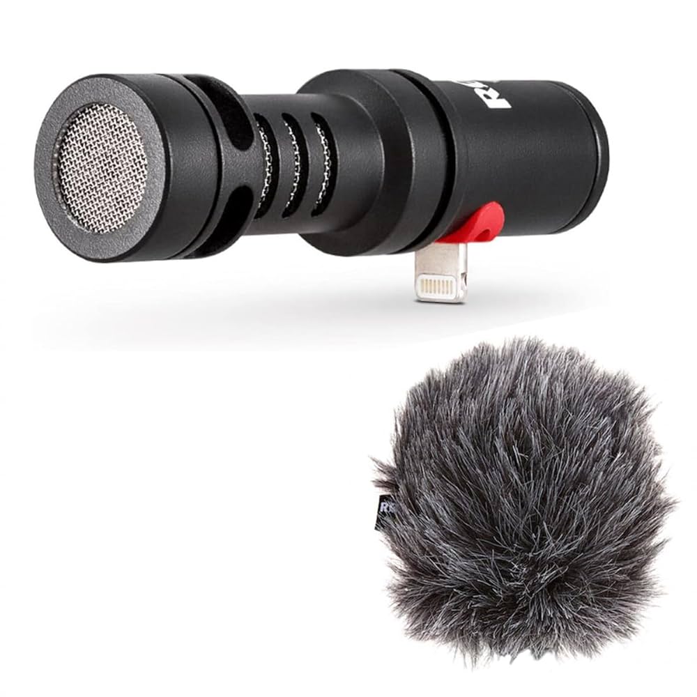 RØDE RODE VideoMic Me-L マイク iPhone iPad Røde VideoMic Me-L Mikrofon, Apple Lightning, czarny | Na stanie